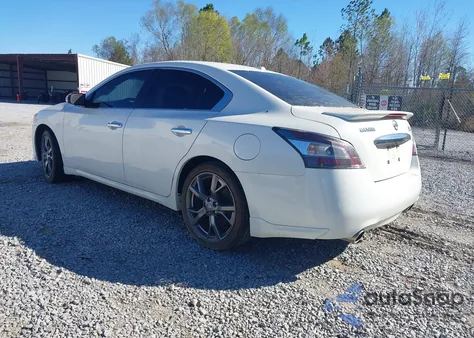 2013 Nissan Maxima 3.5 Sv z USA, uszkodzony, nr VIN 1N4AA5APXDC817058